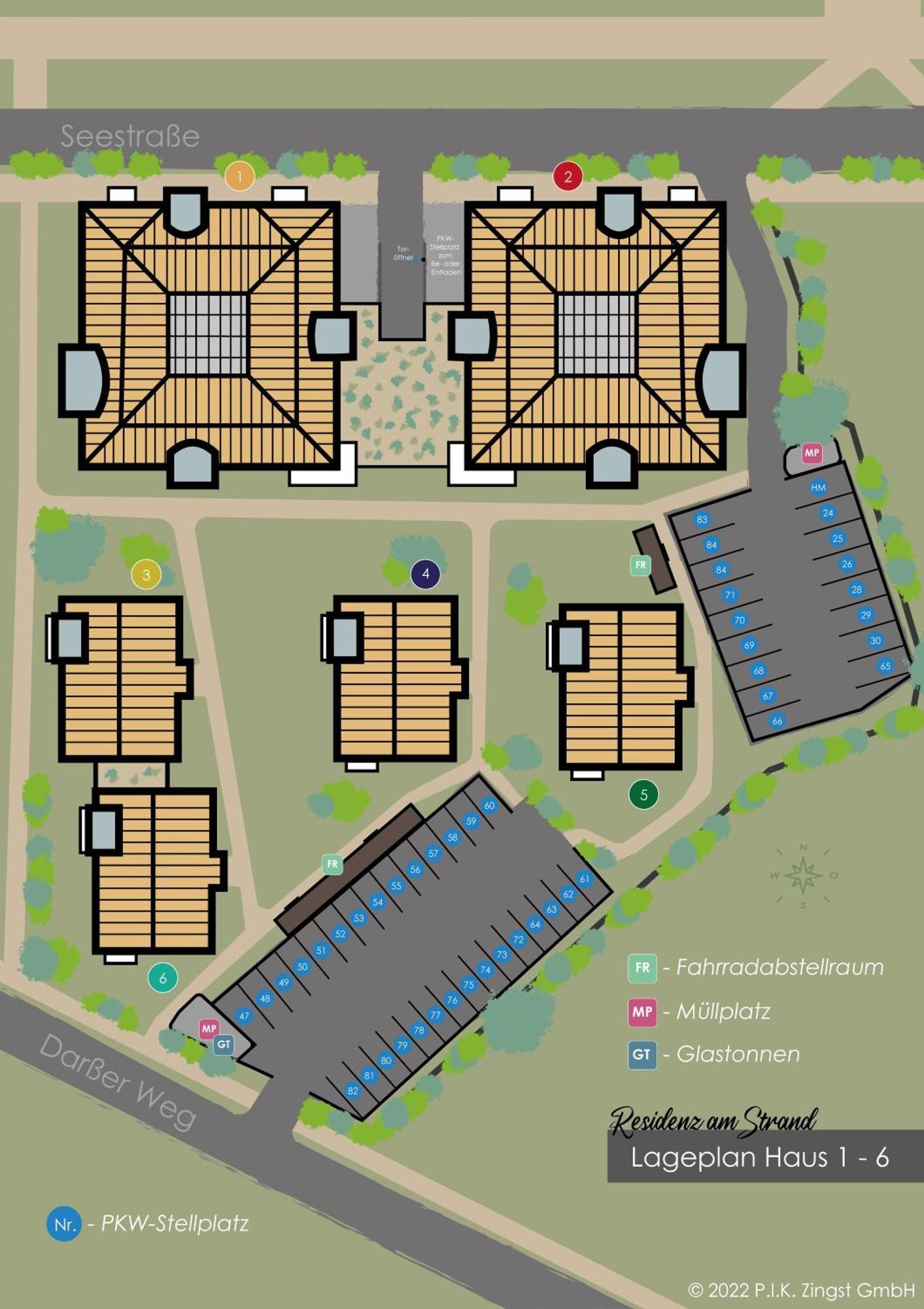 Residenz Am Strand Wohnung 2-46 Zingst Exterior foto